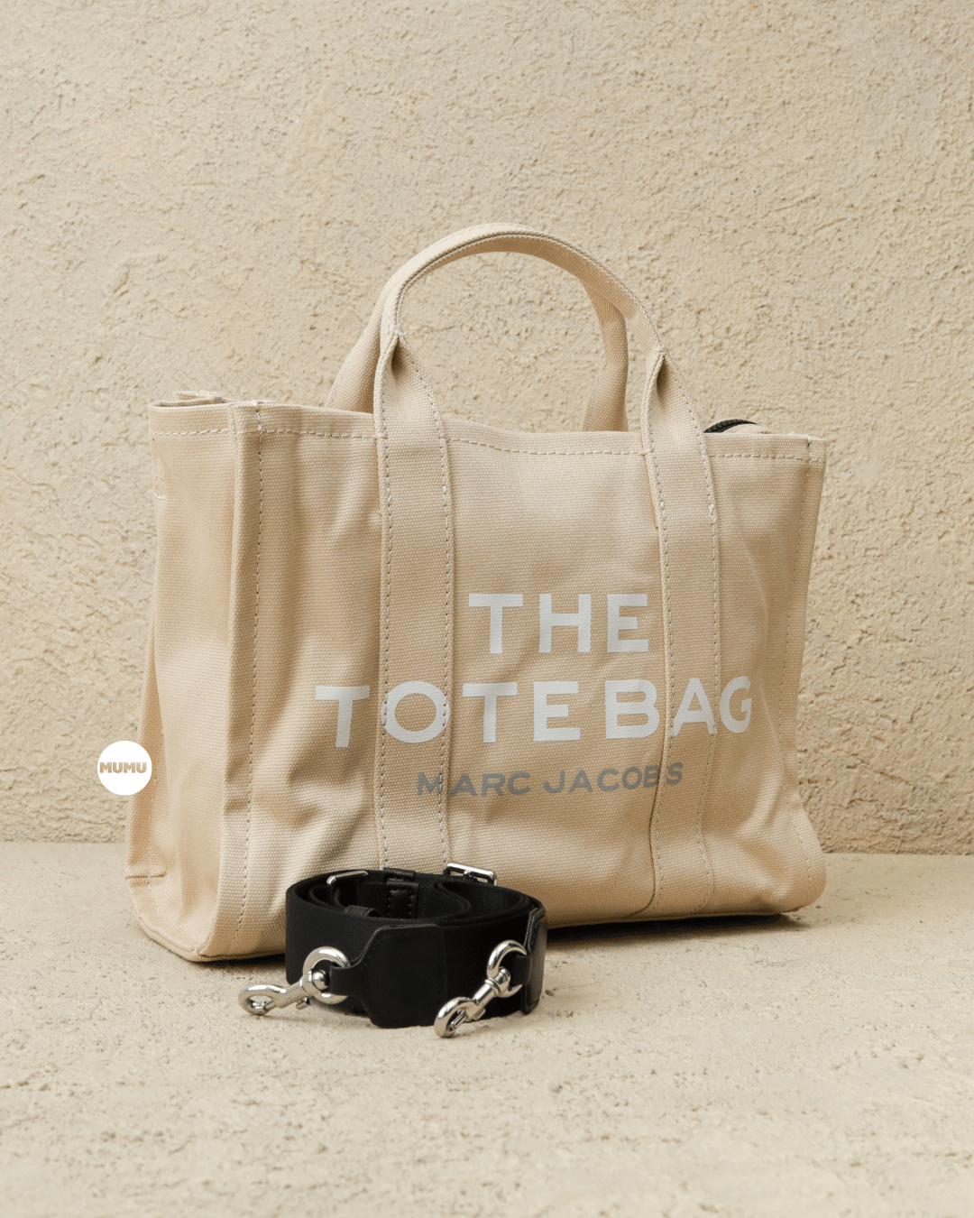 The Canvas Medium Tote Bag Beige