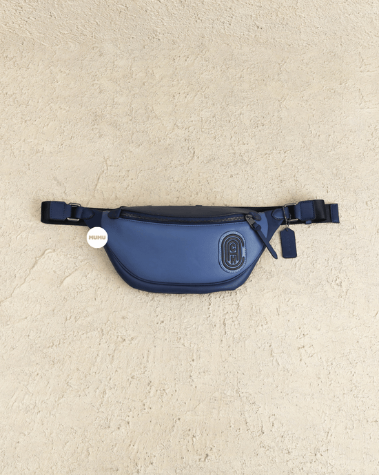 Rivington Belt Bag In Colorblock With Coach Patch Blue Multi