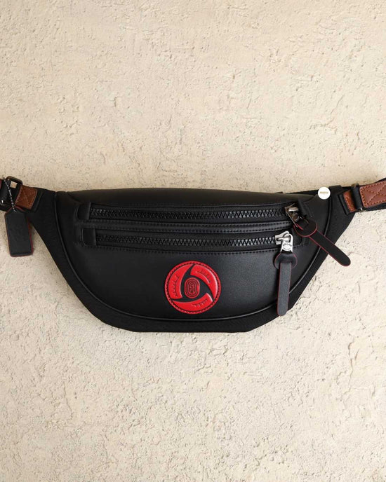 X Michael B. Jordan Belt Bag Naruto Edition Black