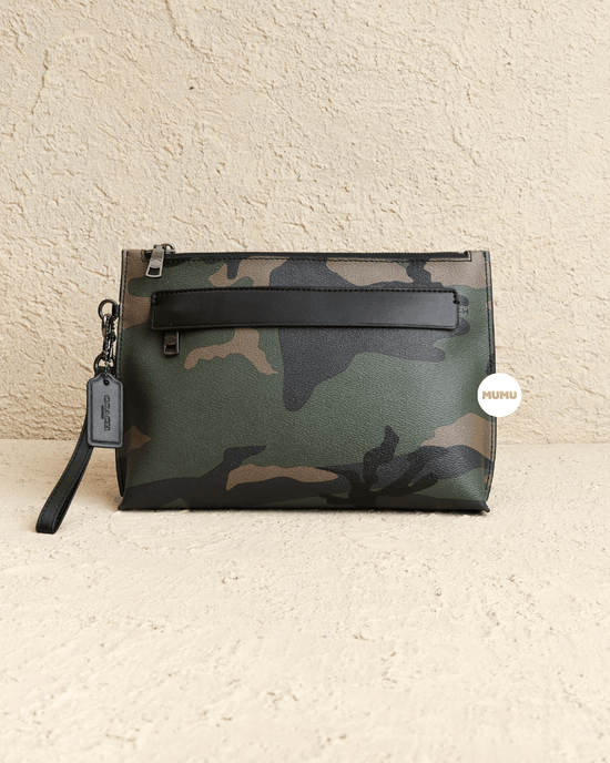 Carryall Pouch With Camo Print