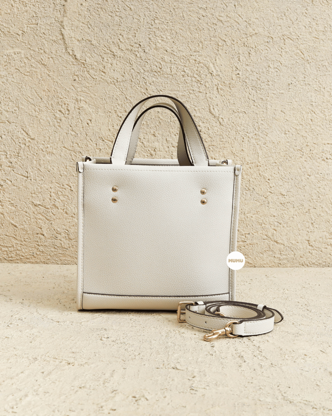 Dempsey Tote 22 With Coach Patch Chalk